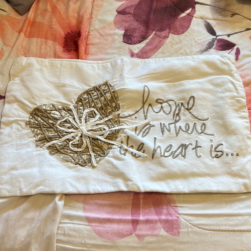 Home is Where the Heart is Pillow Case